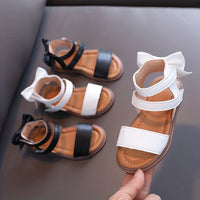 Adorable Bowknot Sandals - Breathable, Lightweight, Comfortable, Anti-Slip Sandals for Baby Girls - Perfect for Indoor & Outdoor Summer Fun, Stylish, Open-Toe Design for Little Princesses!