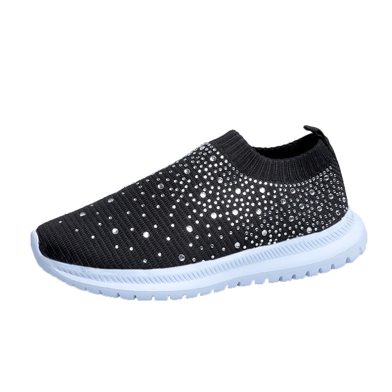 [Breathable Sneakers] Lightweight Breathable Women's Colorblock Mesh Platform Sneakers | Low Top Lace Up Shoes
