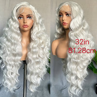 Full Head Lace Front Synthetic Wig - Wavy & Curly Hair, Middle Part, Music Festival Style, Long Hair, Full Coverage, Breathable, Adjustable Cap, Easy to Wear - for Women, Perfect for Music Festivals, Cosplay, and Everyday Wea