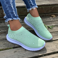 [Breathable Sneakers] Lightweight Breathable Women's Colorblock Mesh Platform Sneakers | Low Top Lace Up Shoes
