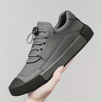 CLOHOO Brand Men'S Shoes with Rubber Soles, Stylish Sports Casual Shoes, Street-Style Skate Shoes, Popular New Breathable Soft-Soled Comfortable Men'S Shoes, Youth British Style Men'S Footwear.