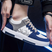 Men's Trendy Skate Shoes, Non-Slip Sneakers, Men's Footwear