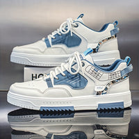Men's Trendy Skate Shoes, Graphic Print Non-Slip Sneakers, Men's Footwear