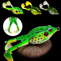 1pc ANFS Frog Leg Lure Fishing Reel - Soft Artificial Fish Bait with Multi-Color Options (Green, Brown, Black, Orange) for Bass & Panfish, Durable Plastic Design for Year-Round Fishing, Fishing Lure, Bass Fishing Lure, Realis