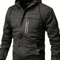 Men's Warm Fleece Casual Winter Hooded Jacket Coat For Outdoor Activities