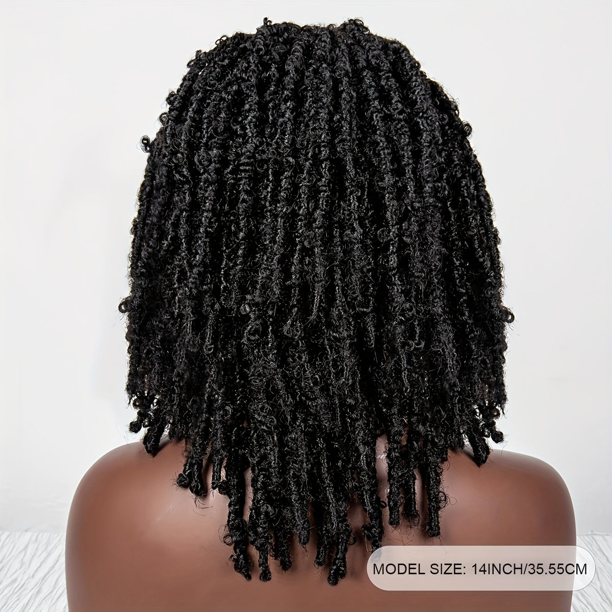 Heat Resistant Butterfly Locs Crochet Wig for Women - Soft and Stylish Synthetic Hair Braids