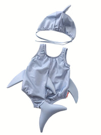 Toddler Boys Shark Swimsuit With Sponges Baby Bathing Suit With Sun Hat Baby Boy And Girl Swimsuit Kids Clothes Beach Vacation