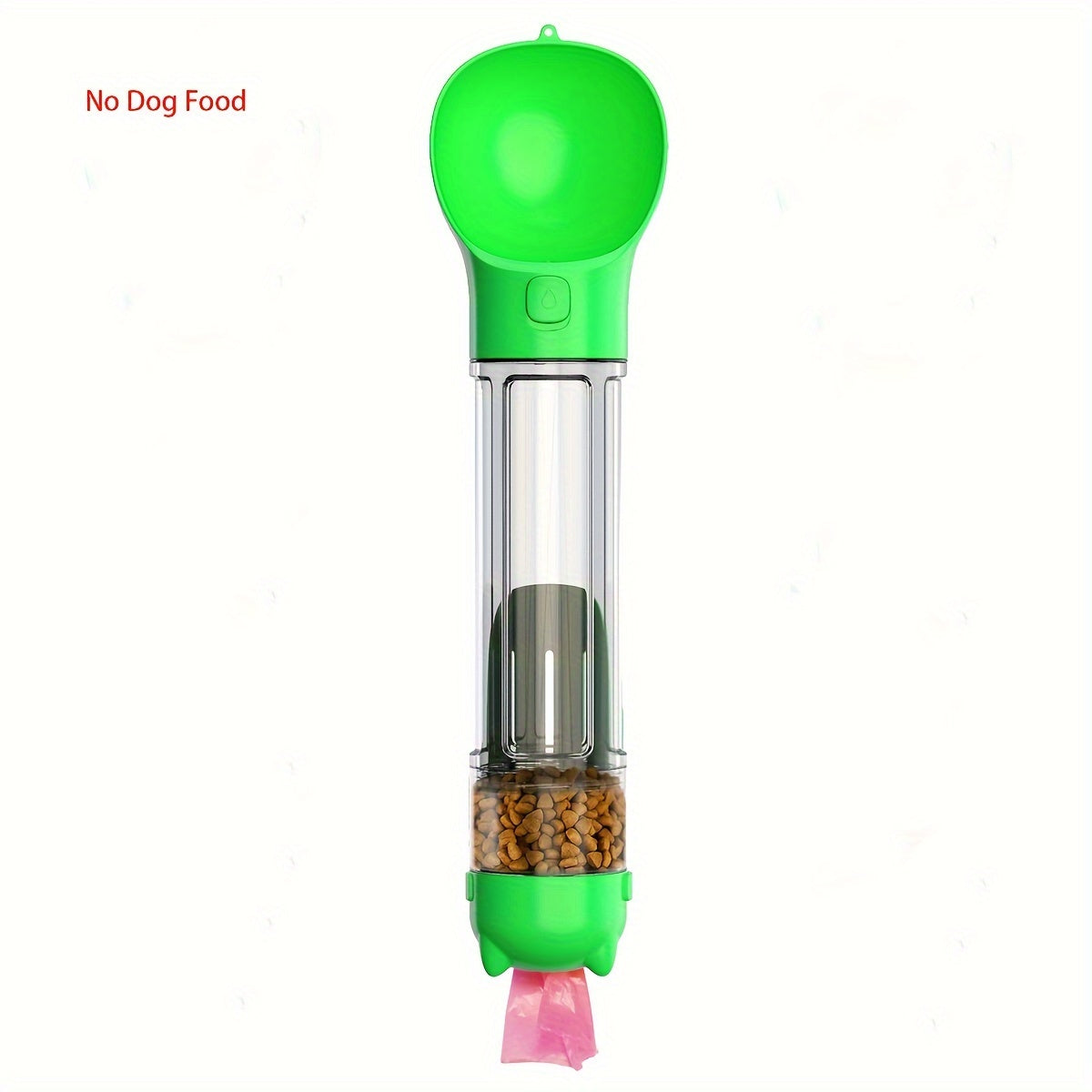 3 In 1 Portable Dog Water Bottle, Multifunctional Leak-Proof Pet Water Bottles With Food Container And Litter Shovel Design For Walking And Travel