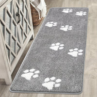 Indoor Doormat Entryway Door Mat, Non Slip Absorbent Mud Trapper Mats, Low-Profile Inside Floor Mats, Soft Washable Small Mats Door