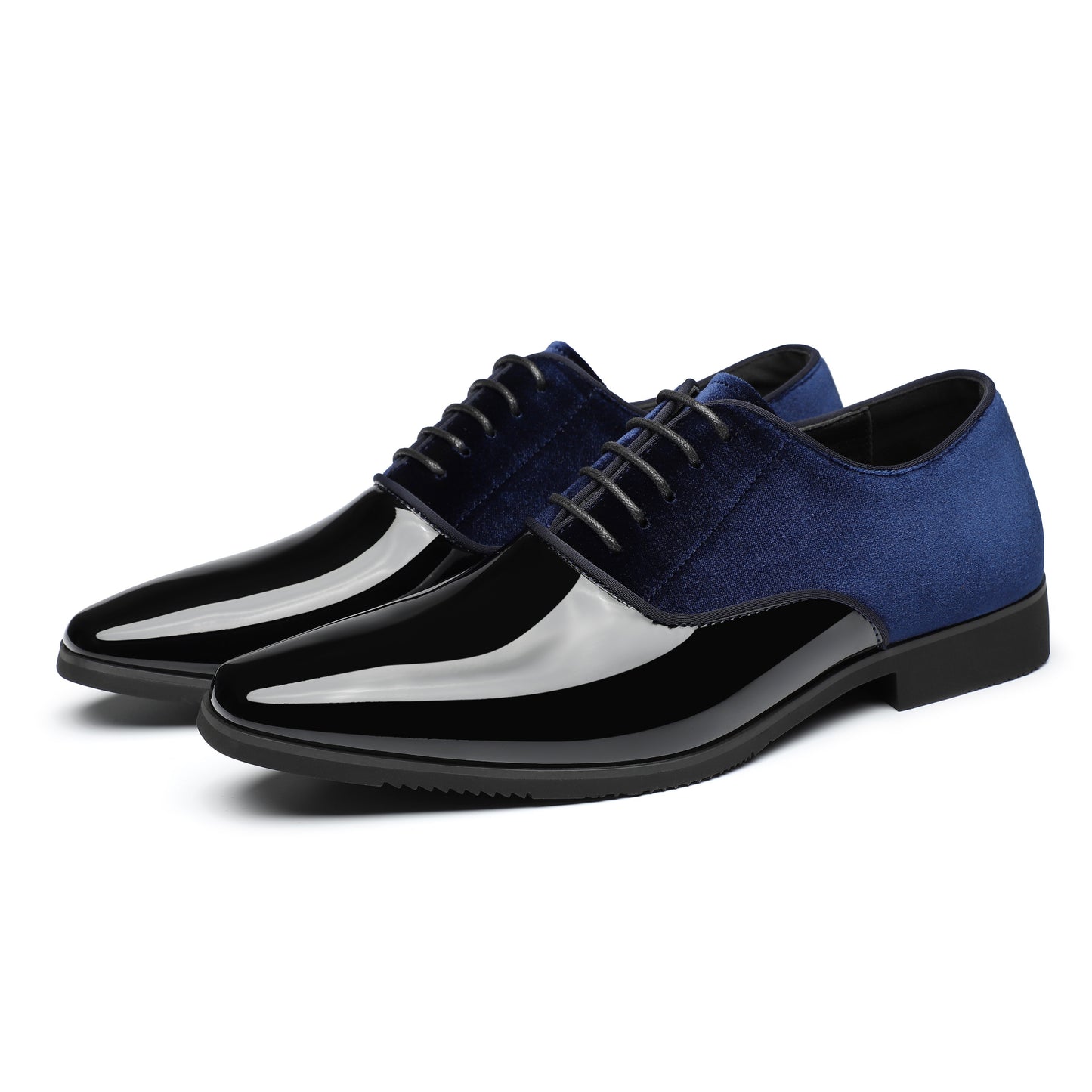 Exquisite Handcrafted Men's Dress Shoes - Luxurious Slip-On Design, Square Toe, Durable Rubber Sole for All Seasons, Comfortable Walking Experience - For Men - Suitable for Formal Occasions, Business & Parties - Perfect Gift