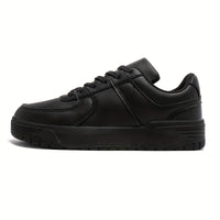 Men's Skate Shoes With Good Grip, Breathable Lace-up Sneakers, Men's Footwear
