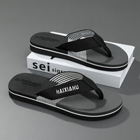 [New Style Men's Sandals] Summer New Style Men's Sandals | Wear-Resistant Beach Casual Slip-On Flip-Flops with Soft Sole for Outdoor Fashion