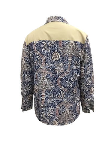 Men'S Casual Shirt, Geometric Pattern Print - Casual Buttons Long Sleeve Casual Party, Daily Festival, Four Seasons, Lapel Long Sleeve Outdoor Shirt, Comfortable Men'S Spring and Autumn Shirt, Fashion Top
