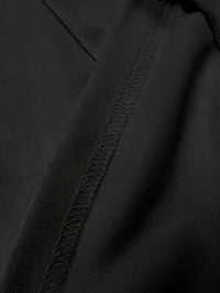 Classic Fit, Men's Casual Shirt with Chest Pocket - Breathable, Stretch Fabric for Golf & Tennis - Solid Color, Short Sleeve, Button Detail