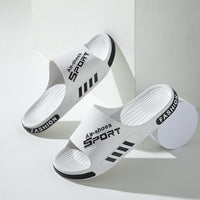 Men'S Casual Summer PVC Slippers - Non-Slip, Wear-Resistant Sole, Comfortable Slip-On Sandals for Outdoor & Indoor Use, Outdoor Footwear | Casual Slipon Shoes | PVC Upper Sandalssuitable for Men & Women