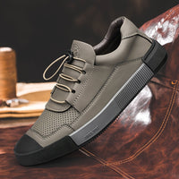 CLOHOO Brand Men'S Shoes with Rubber Soles, Stylish Sports Casual Shoes, Street-Style Skate Shoes, Popular New Breathable Soft-Soled Comfortable Men'S Shoes, Youth British Style Men'S Footwear.