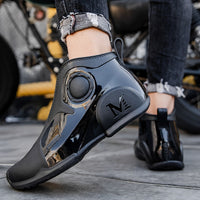 New Men's Trendy Rain Boots Wear-resistant Waterproof Non-slip Rain Shoes For Outdoor Working Fishing