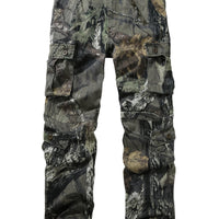 Mens Trendy Camouflage Cargo Pants - Durable & Comfortable with Spacious Flap Pockets - Perfect for Outdoor, Work & Streetwear - Hiphop Inspired Loose Fit Style