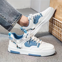 Men's Trendy Skate Shoes, Graphic Print Non-Slip Sneakers, Men's Footwear