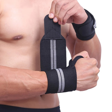 [Wrist Training Strap for Gym] 1 Pair Wrist Strap Wrist Rest Weightlifting Gym Training Professional Wrist
