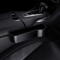 [Car Seat Organizer] Lightweight ABS Car Seat Gap Organizer with Cup Holder | Console Side Pockets Storage Box for Enhanced Organization, Car Storage