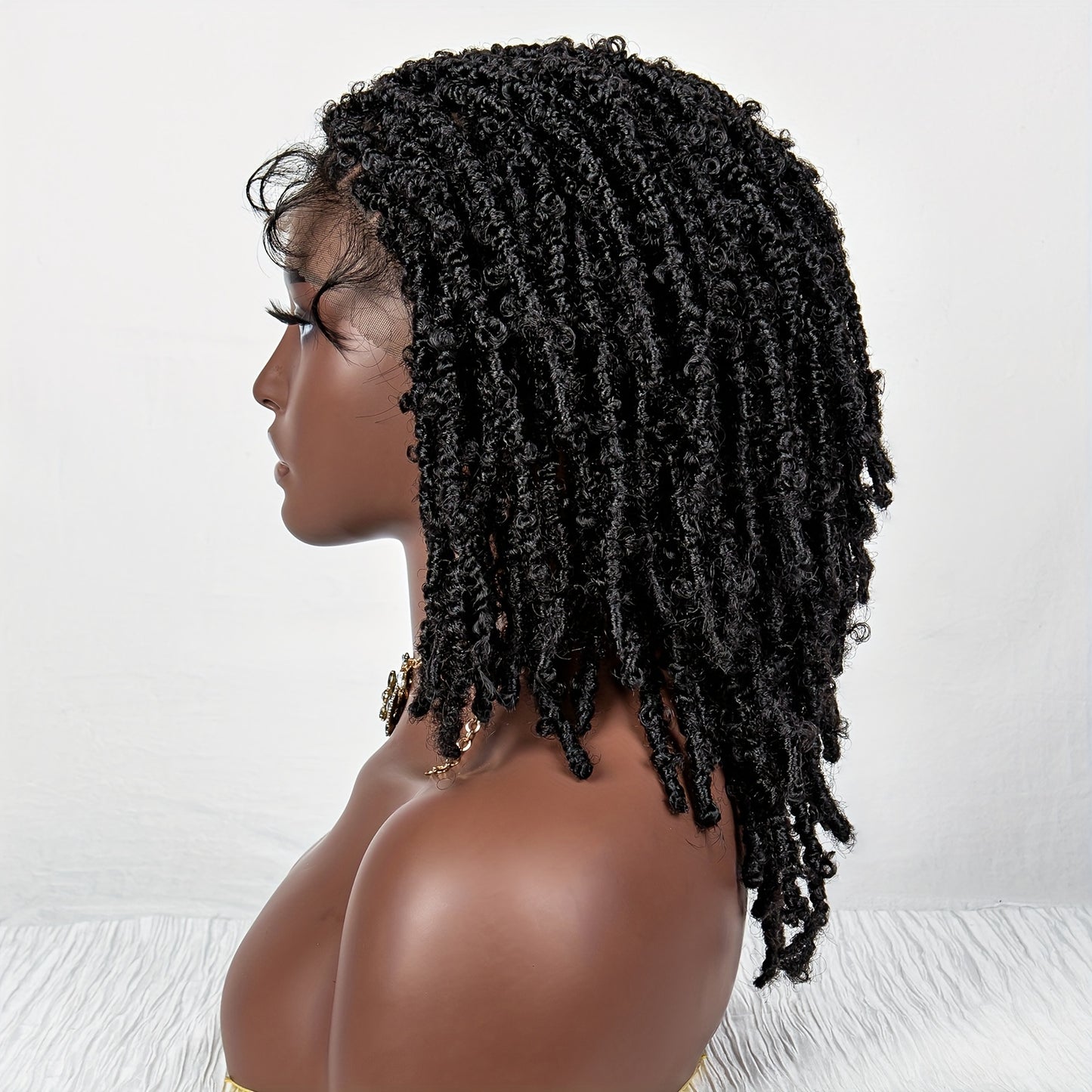 Heat Resistant Butterfly Locs Crochet Wig for Women - Soft and Stylish Synthetic Hair Braids