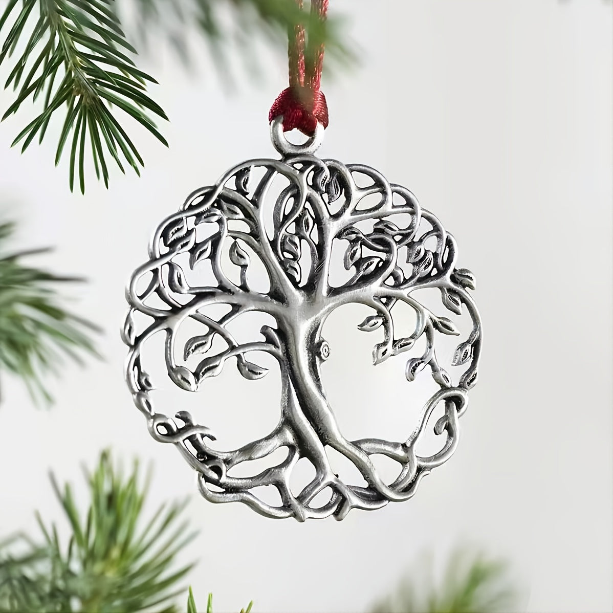 Add a Festive Touch to Your Home with This 1pc Christmas Tree Pendant!