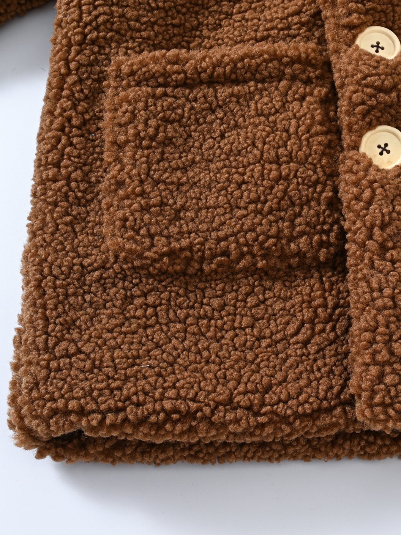 JOMAKE Girls' Winter Coat - Pastel Pink & Ombre Jacket with Button Front Closure, Soft Fleece-Lined Lapel Collar, Non-Stretchy Fabric for Everyday & Formal Events, Long Sleeve Casual Outerwear for School, Travel - Cute Korean