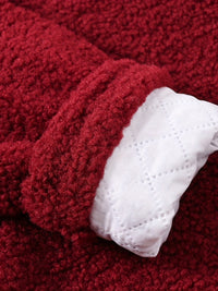 JOMAKE Girls' Winter Coat - Pastel Pink & Ombre Jacket with Button Front Closure, Soft Fleece-Lined Lapel Collar, Non-Stretchy Fabric for Everyday & Formal Events, Long Sleeve Casual Outerwear for School, Travel - Cute Korean