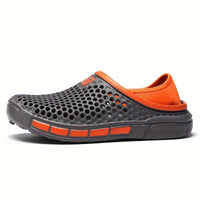 Men's Breathable Slip On Sandals, Comfy Non Slip Anti Odor EVA Summer Beach Walking Shoes, Men's Footwear