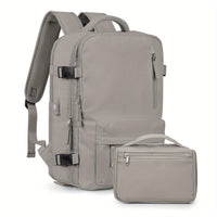 Large Capacity Multifunctional Leisure Backpack for Travel, with Dry Wet Separation Layer and Independent Shoe Compartment, and Anti-Theft Zipper Pocket, Lightweight and Portable, Suitable for Trave