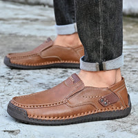 Men'S Casual Shoes Breathable Loafers Lightweight Men Driving Shoes Slip On Fashion Boat Shoes Outdoor Non-Slip Comfort