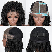 Heat Resistant Butterfly Locs Crochet Wig for Women - Soft and Stylish Synthetic Hair Braids