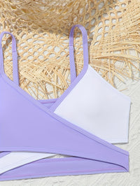 3pcs Fashionable Girls Bikini Swimwear Set - Comfortable, Quick-Dry Bathing Suit with Adjustable Straps - Perfect Sun-Ready Summer Clothes for Beach Vacations