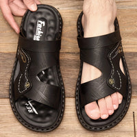 Lightweight Quick-Drying Men's Non-Slip Sandals, Comfy Beach Shoes for Summer