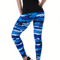 [Floral Leggings] High Waist Floral Printed Women's Leggings | Casual Sweatpants Pants