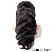 360 Lace Front Wigs Pre Plucked 150% Density Human Hair 360 HD Lace Frontal Wigs Body Wave Wig For Women With Baby Hair Natural Color (16-34 Inch, Natural Color)