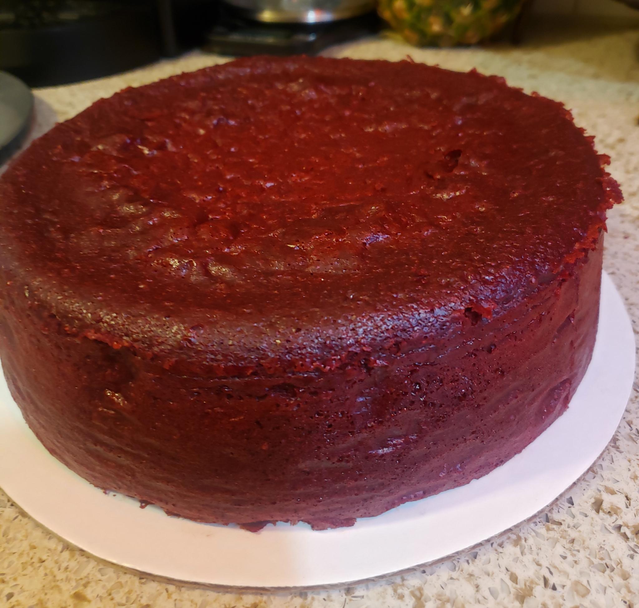 Red Velvet Rumcake | Jamaican Red Velvet Fruit Cake