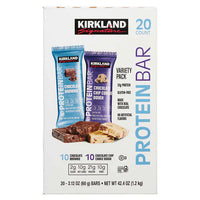 Kirkland Signature Protein Bars Chocolate Chip Cookie Dough, 20-count 2.12 OZ