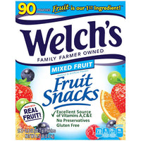 Welch’s Fruit Snacks, .8 oz, 90-count