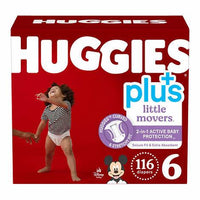 Huggies Plus Diapers Sizes 3 - 7