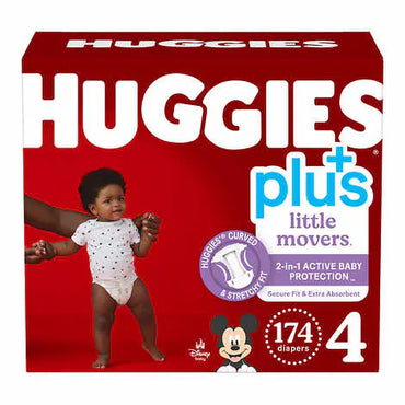 Huggies Plus Diapers Sizes 3 - 7