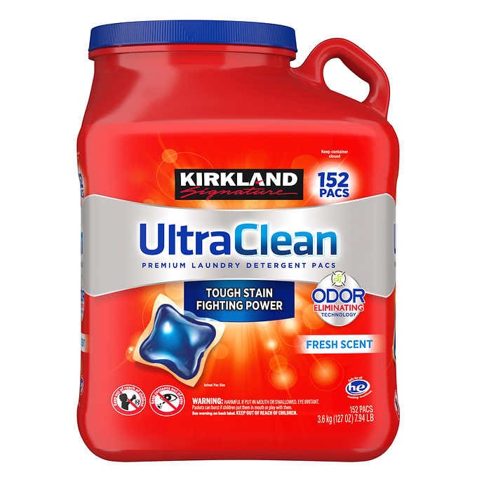 Kirkland Signature Expect More Ultra Clean Laundry 152 Pacs