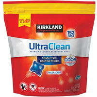 Kirkland Signature Ultra Clean Laundry Pacs, 152 ct