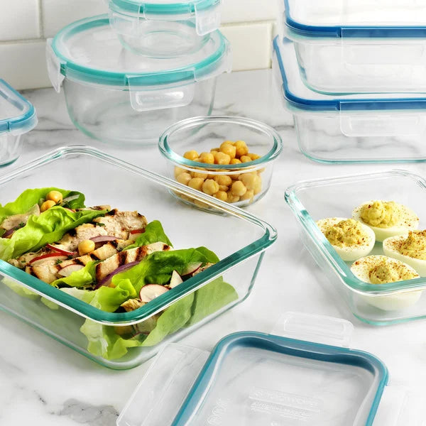 Snapware Pyrex Glass Food Storage Set, 18 ct