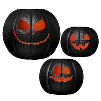 Halloween Metal Pumpkin Lanterns, Set of 3