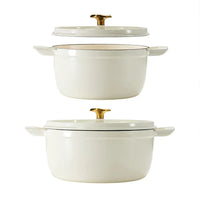 Tramontina 4-quart & 6-quart Enameled Cast Iron Round Dutch Oven, 4-piece Set