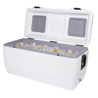 Igloo Contour Maxcold Cooler, 165 quart/156 L, White