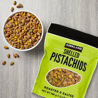Kirkland Signature Shelled Roasted & Salted Pistachios - 1.5 lbs