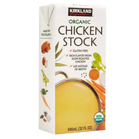 Kirkland Signature Expect More Organic Chicken Stock, 32 fl oz, 6-count